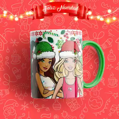 vectores plantilas BARBIE,CARICATURA,NAVIDAD,FESTEJO,FESTIVIDAD,NIÑA,